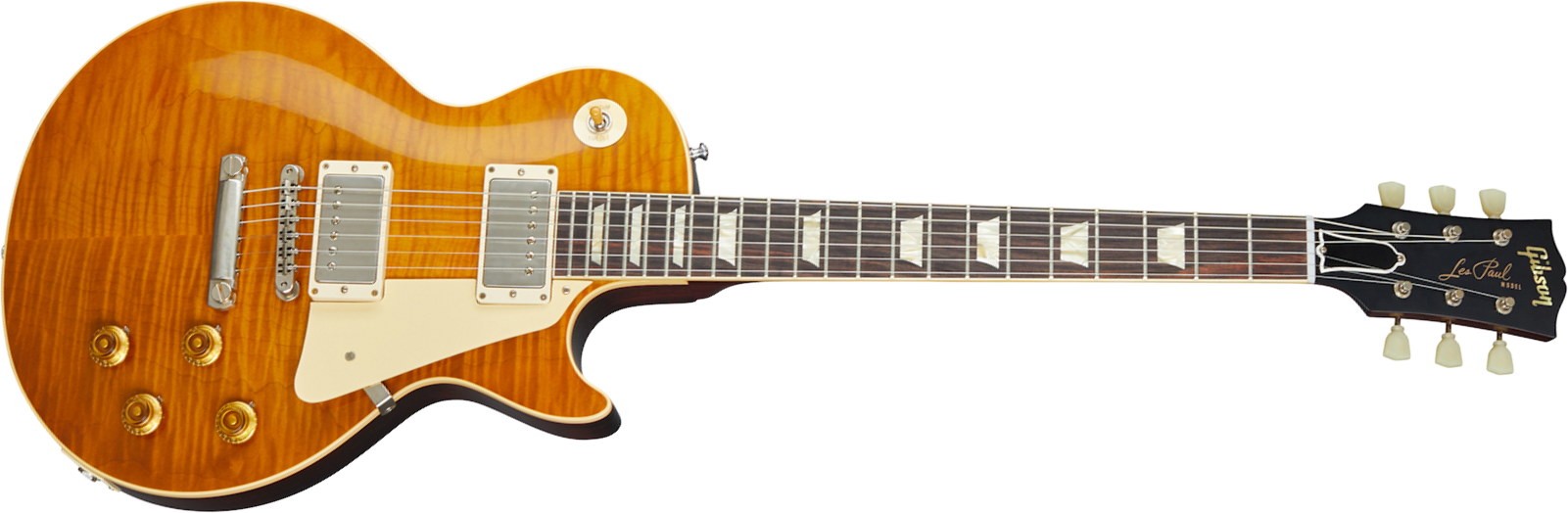 Gibson Custom Shop Les Paul Standard 1959 Reissue 2020 2h Ht Rw - Vos Dirty Lemon - Single-Cut-E-Gitarre - Main picture