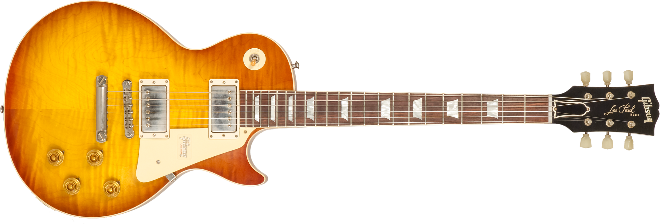 Gibson Custom Shop Les Paul Standard 1959 Reissue 2h Ht Rw #992408 - Vos Royal Teaburst - Single-Cut-E-Gitarre - Main picture