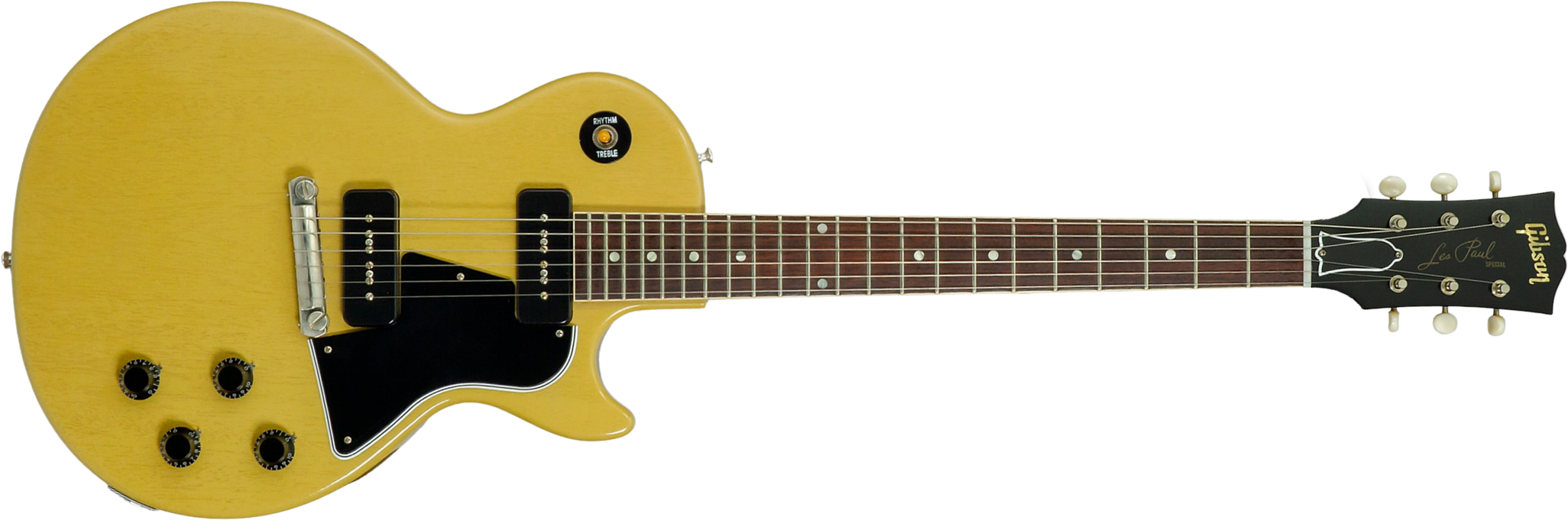 Gibson Custom Shop M2m Les Paul Special 1957 Single Cut Reissue P90 Ht Rw #70554 - Light Aged Tv - Single-Cut-E-Gitarre - Main picture
