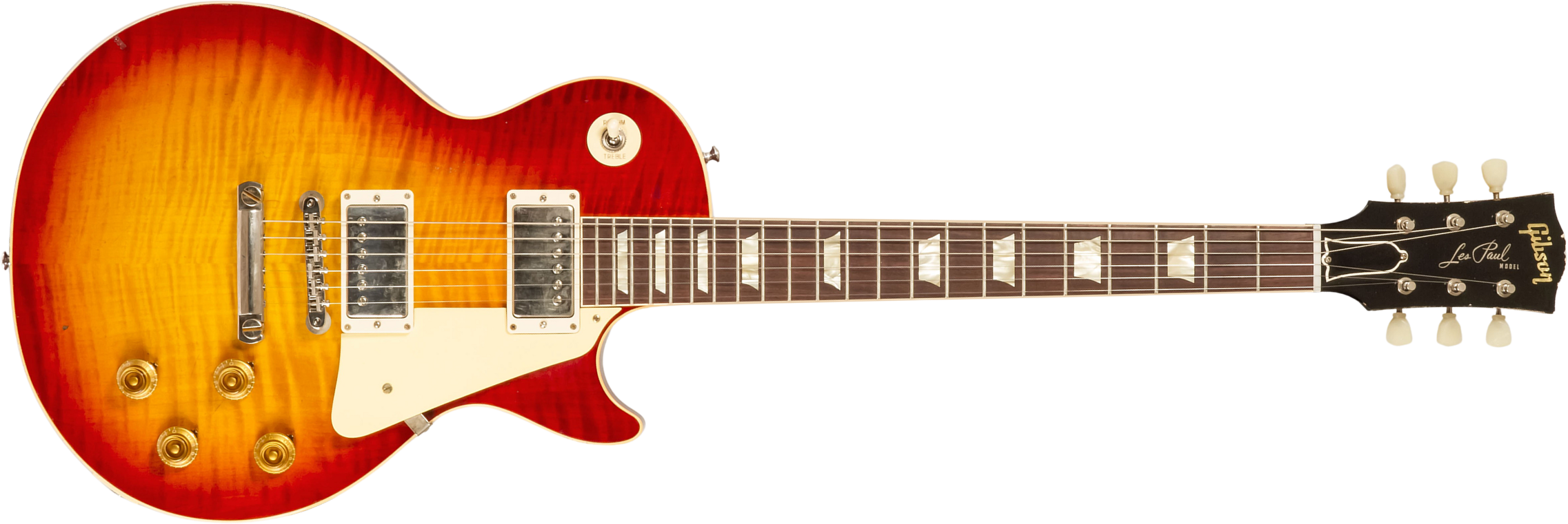 Gibson Custom Shop M2m Les Paul Standard 1959 2h Ht Rw #932145 - Murphy Lab Light Aged Factory Burst - Single-Cut-E-Gitarre - Main picture