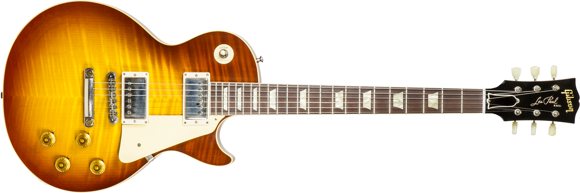 Gibson Custom Shop M2m Les Paul Standard 1959 Reissue 2h Ht Rw #932122 - Murphy Lab Ultra Light Aged Royal Teaburst - Single-Cut-E-Gitarre - Main pict