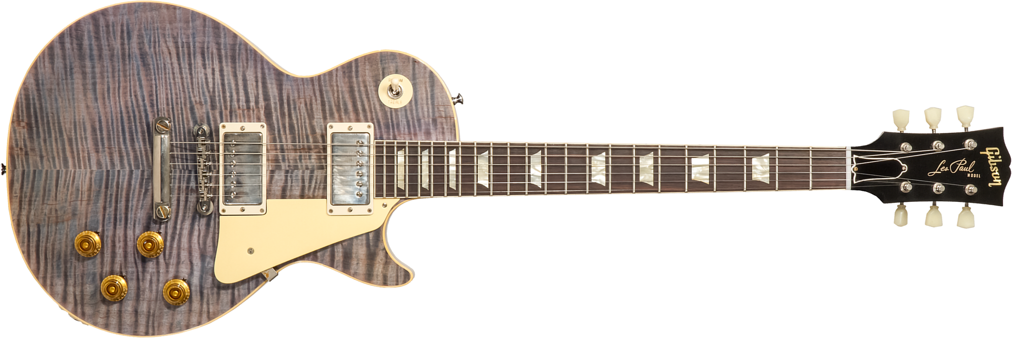 Gibson Custom Shop M2m Les Paul Standard 1959 Reissue 2h Ht Rw #932161 - Murphy Lab Ultra Light Aged Ocean Blue - Single-Cut-E-Gitarre - Main picture