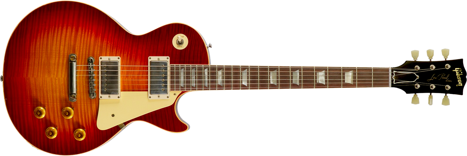 Gibson Custom Shop M2m Les Paul Standard 1959 Reissue 2h Ht Rw #934249 - Murphy Lab Light Aged Factory Burst - Single-Cut-E-Gitarre - Main picture