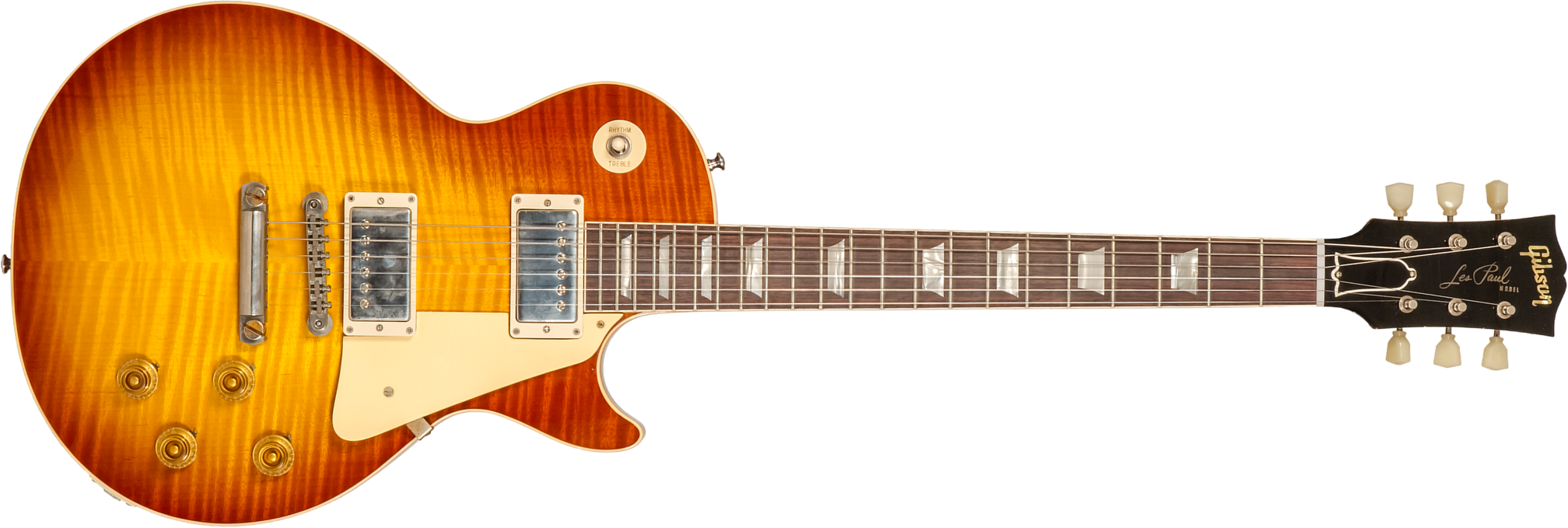 Gibson Custom Shop M2m Les Paul Standard 1959 Reissue 2h Ht Rw #934287 - Murphy Lab Ultra Light Aged Ice Tea Burst - Single-Cut-E-Gitarre - Main pictu