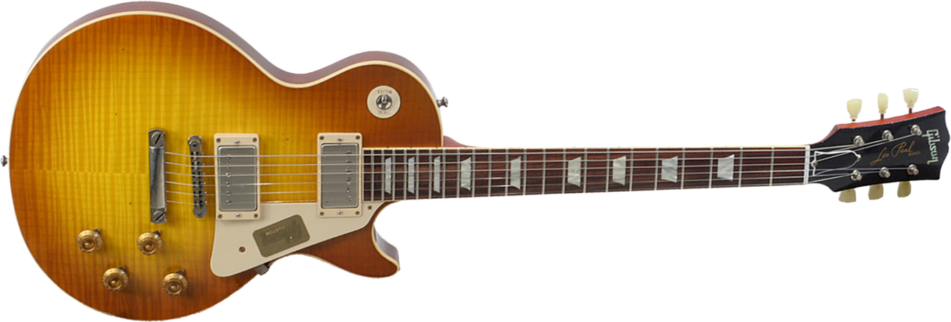 Gibson Custom Shop M2m Les Paul Standard 1959 Reissue 2h Ht Rw #942988 - Aged Iced Tea - Single-Cut-E-Gitarre - Main picture