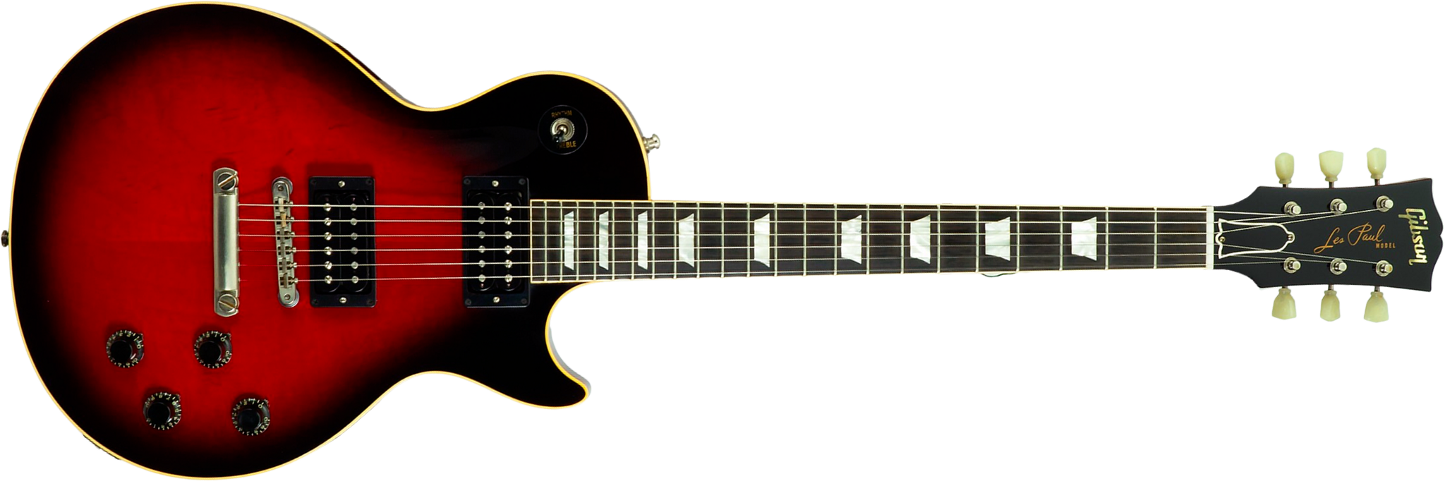 Gibson Custom Shop M2m Slash Les Paul 1958 Standard Proto #2 - Vos Vermillion Burst - Single-Cut-E-Gitarre - Main picture