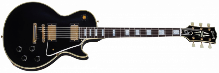 Gibson Custom Shop Murphy Lab 1957 Les Paul Custom 2-Pickup Reissue - Ultra light aged ebony