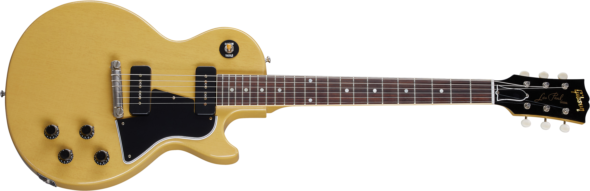 Gibson Custom Shop Murphy Lab Les Paul Special Single Cut 1957 Reissue 2p90 Ht Rw - Ultra Light Aged Tv Yellow - Single-Cut-E-Gitarre - Main picture