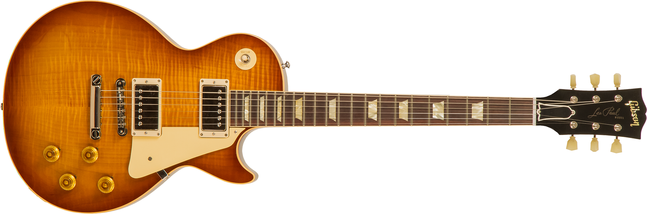 Gibson Custom Shop Murphy Lab Les Paul Standard 1959 Reissue 2h Ht Rw #92817 - Ultra Heavy Aged Lemon Burst - Single-Cut-E-Gitarre - Main picture