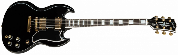 Gibson Custom Shop SG Custom 2-Pickup - Ebony