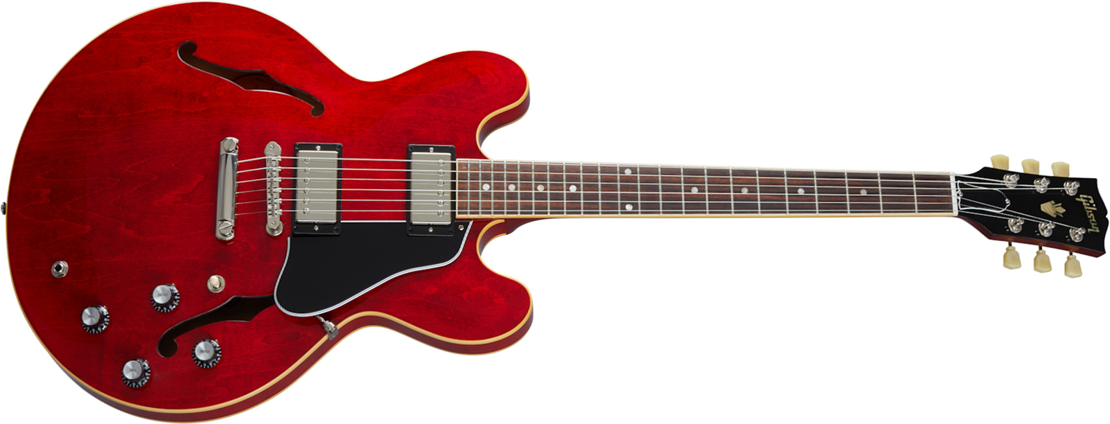 Gibson Es-335 Dot Original 2020 2h Ht Rw - Sixties Cherry - Semi-Hollow E-Gitarre - Main picture