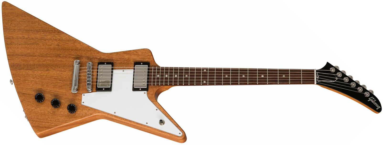 Gibson Explorer Original 2h Ht Rw - Antique Natural - Retro-Rock-E-Gitarre - Main picture