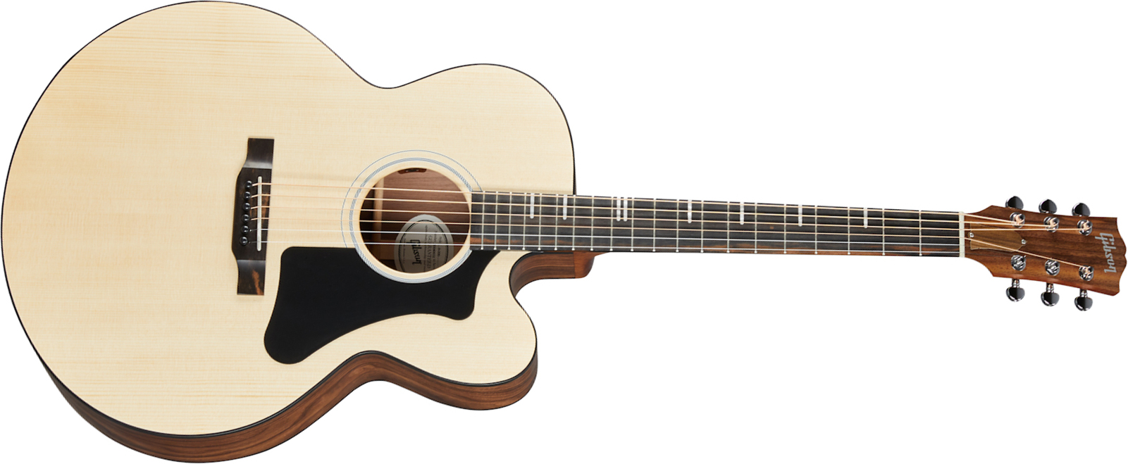 Gibson G-200 Ec Jumbo Modern Cw Epicea Noyer Wal Eb - Natural Satin - Elektroakustische Gitarre - Main picture