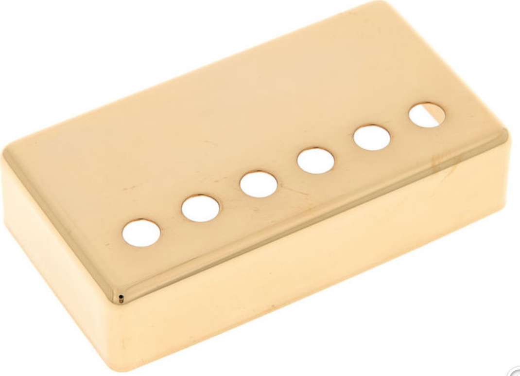 Gibson Humbucker Cover Neck Manche Gold - Tonabnehmerkappen - Main picture