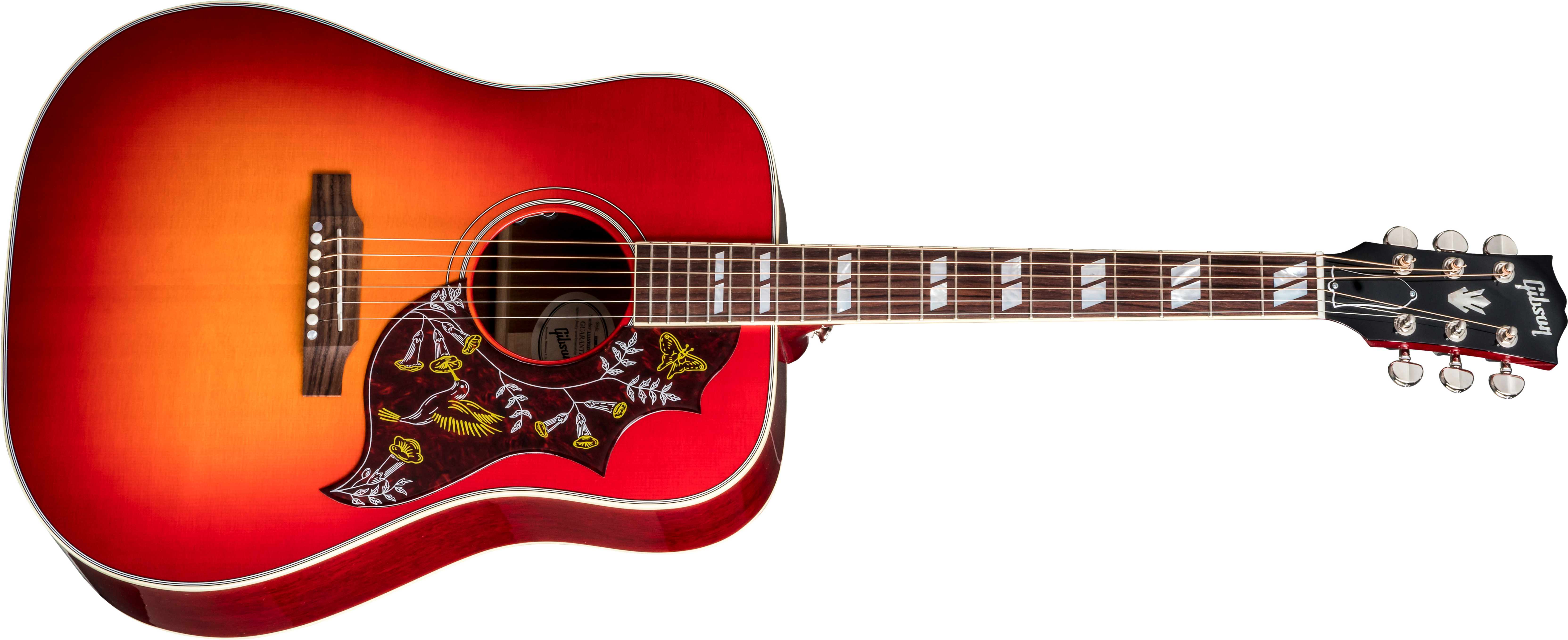 Gibson Hummingbird 2019 Dreadnought Epicea Acajou Rw - Vintage Cherry Sunburst - Westerngitarre & electro - Main picture