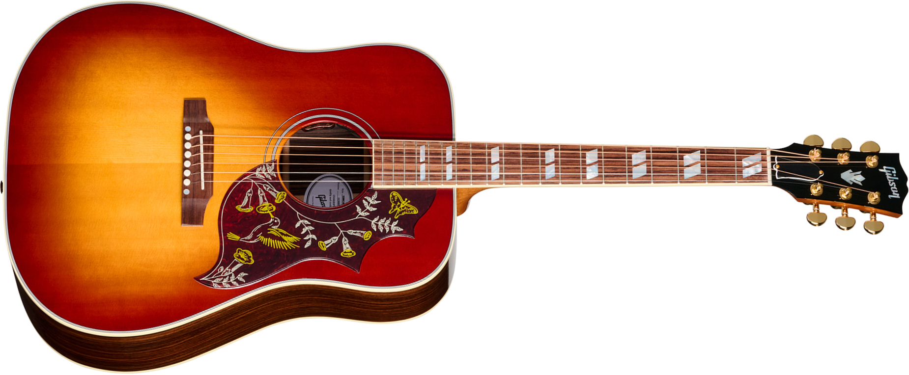Gibson Hummingbird Standard Rosewood (baggs Hifi Dna) Dreadnought Epicea Palissandre Rw - Rosewood Burst - Folk-Gitarre - Main picture