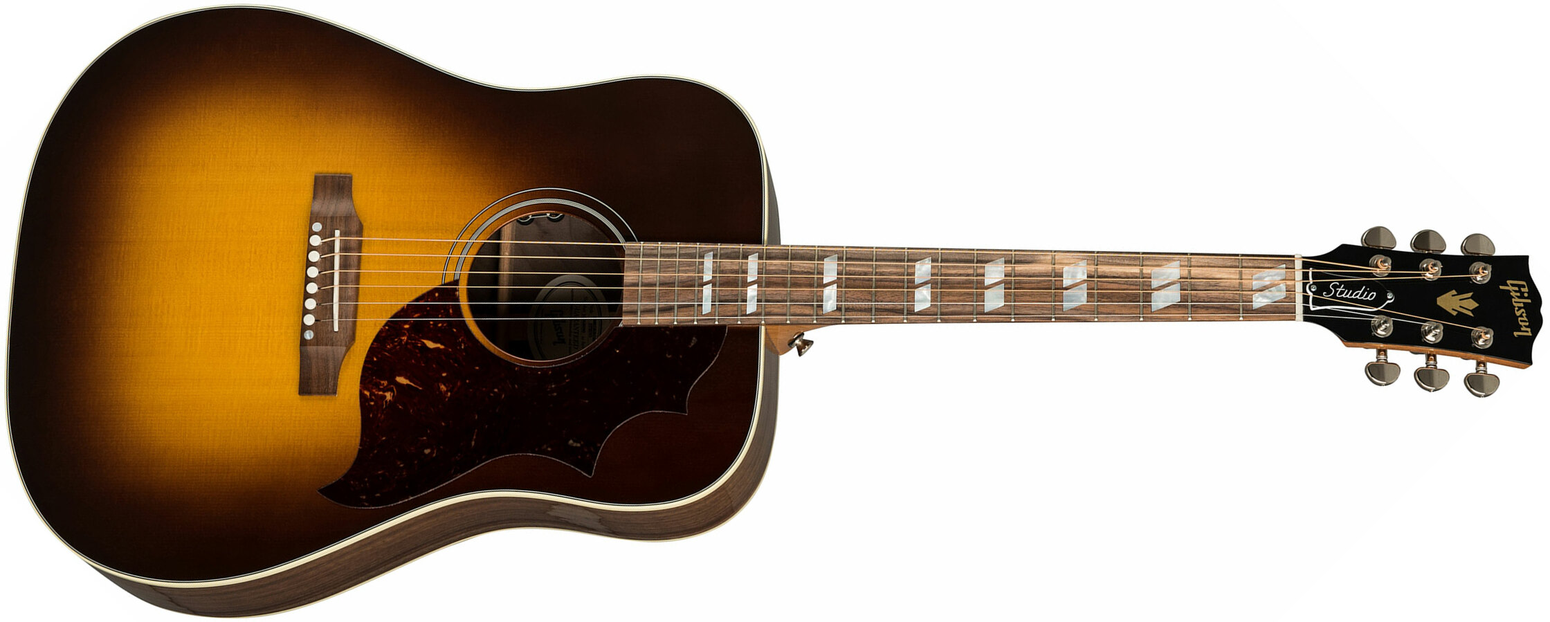 Gibson Hummingbird Studio 2019 Dreadnought Epicea Noyer Wal - Walnut Burst - Westerngitarre & electro - Main picture