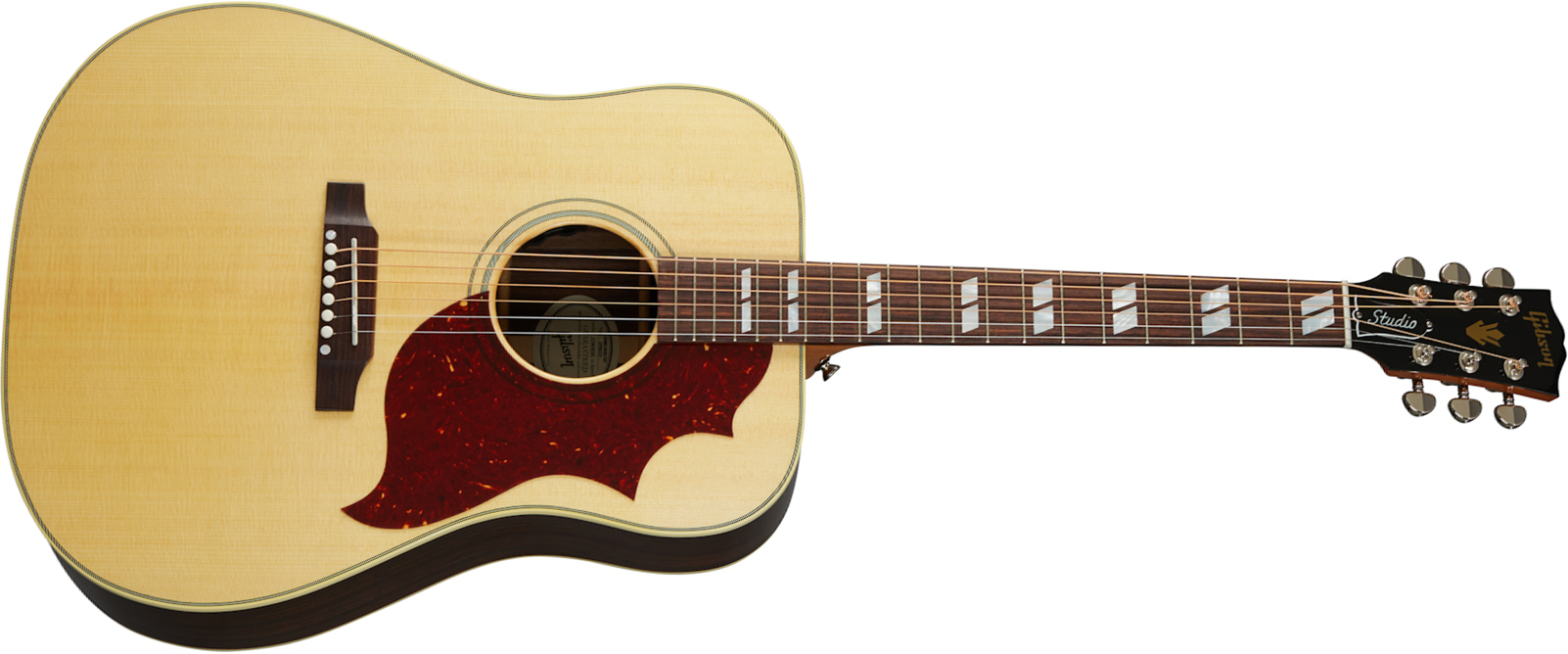 Gibson Hummingbird Studio Rosewood Modern 2020 Dreadnought Epicea Palissandre Rw - Antique Natural - Elektroakustische Gitarre - Main picture