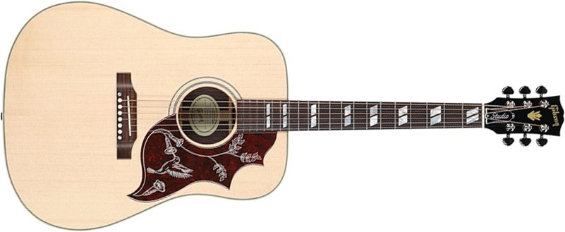 Gibson Hummingbird Studio Walnut 2023 Dreadnought Epicea Noyer Wal - Natural - Elektroakustische Gitarre - Main picture