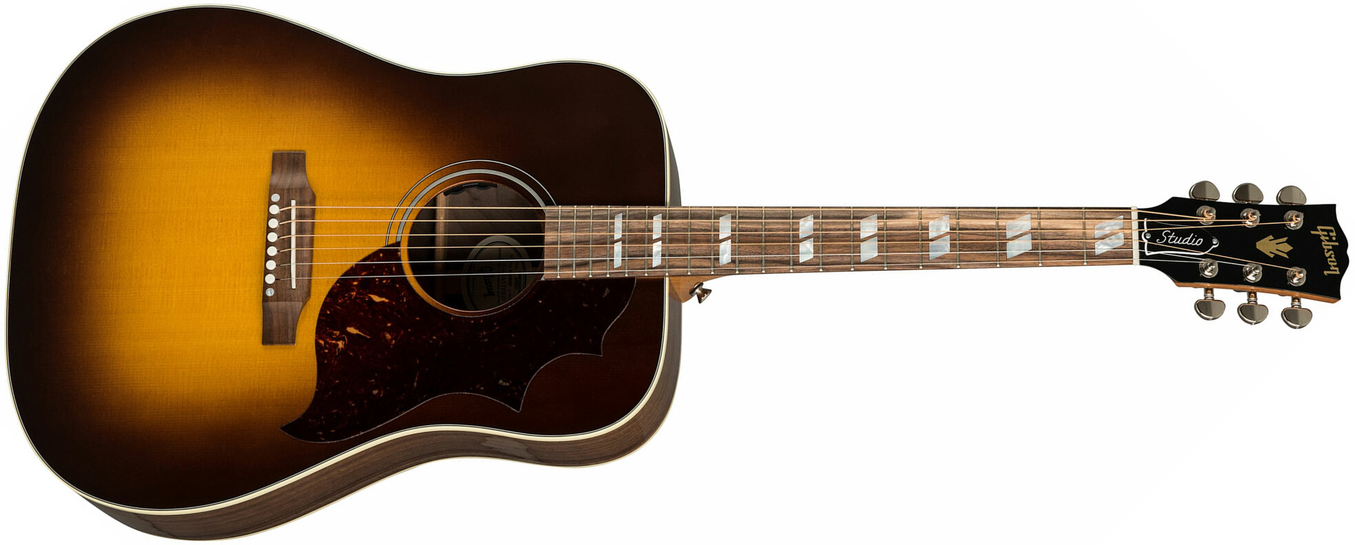 Gibson Hummingbird Studio Walnut 2023 Dreadnought Epicea Noyer Wal - Walnut Burst - Westerngitarre & electro - Main picture