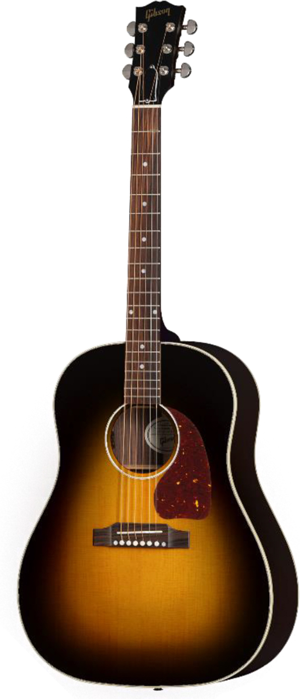 Gibson J-45 Special Dreadnought Epicea Acajou Rw - Satin Vintage Sunburst - Folk-Gitarre - Main picture