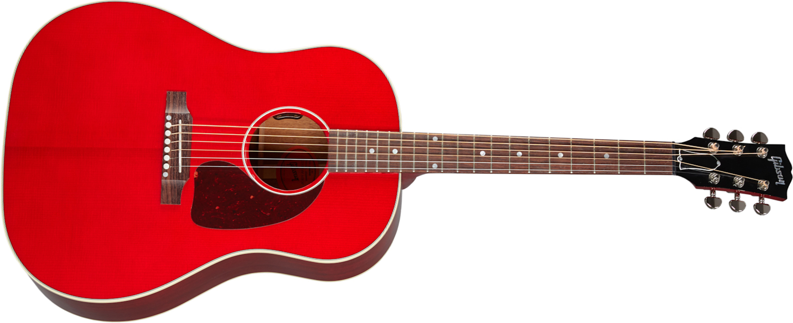 Gibson J-45 Standard Modern Dreadnought Epicea Acajou Rw - Cherry - Elektroakustische Gitarre - Main picture