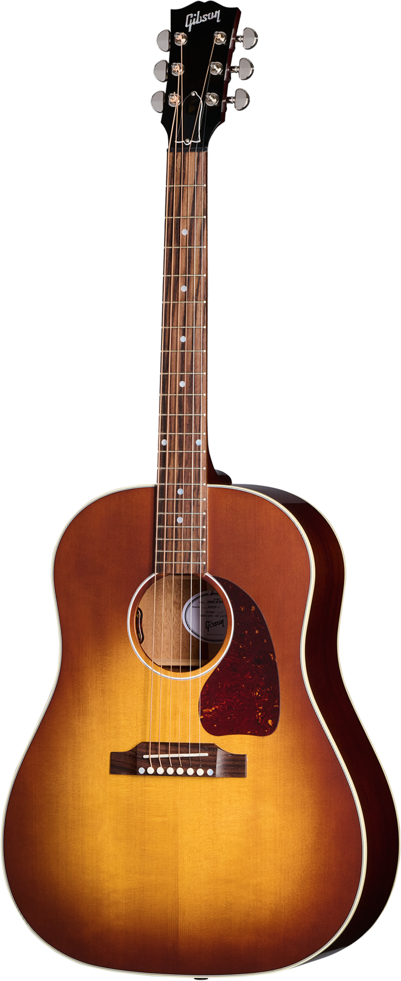 Gibson J-45 Standard Modern Dreadnought Epicea Acajou Rw - Vos Honey Burst - Folk-Gitarre - Main picture