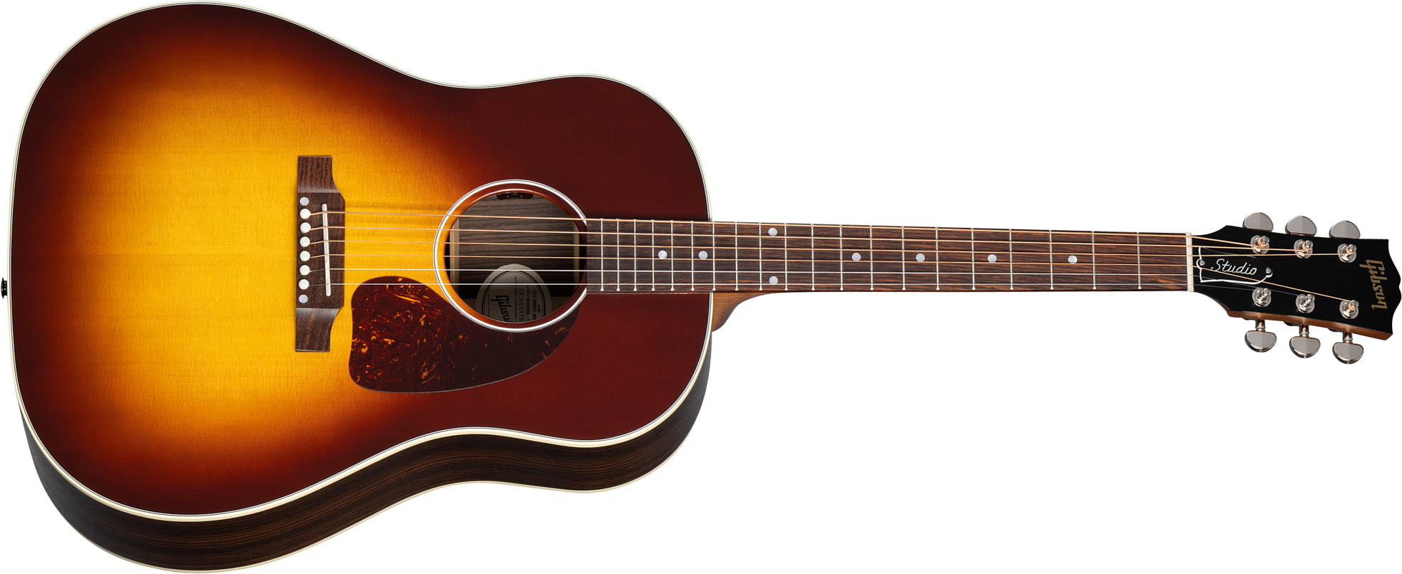 Gibson J-45 Studio Rosewood Modern 2024 Dreadnought Epicea Palissandre Rw - Rosewood Burst - Folk-Gitarre - Main picture