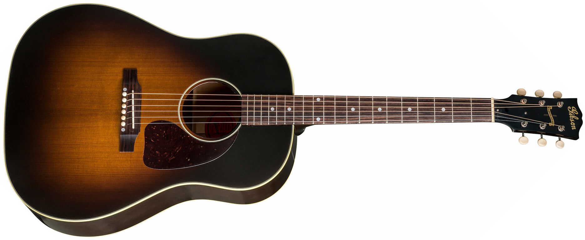 Gibson J-45 Vintage 2018 Dreadnought Epicea Acajou - Vos Vintage Sunburst - Westerngitarre & electro - Main picture