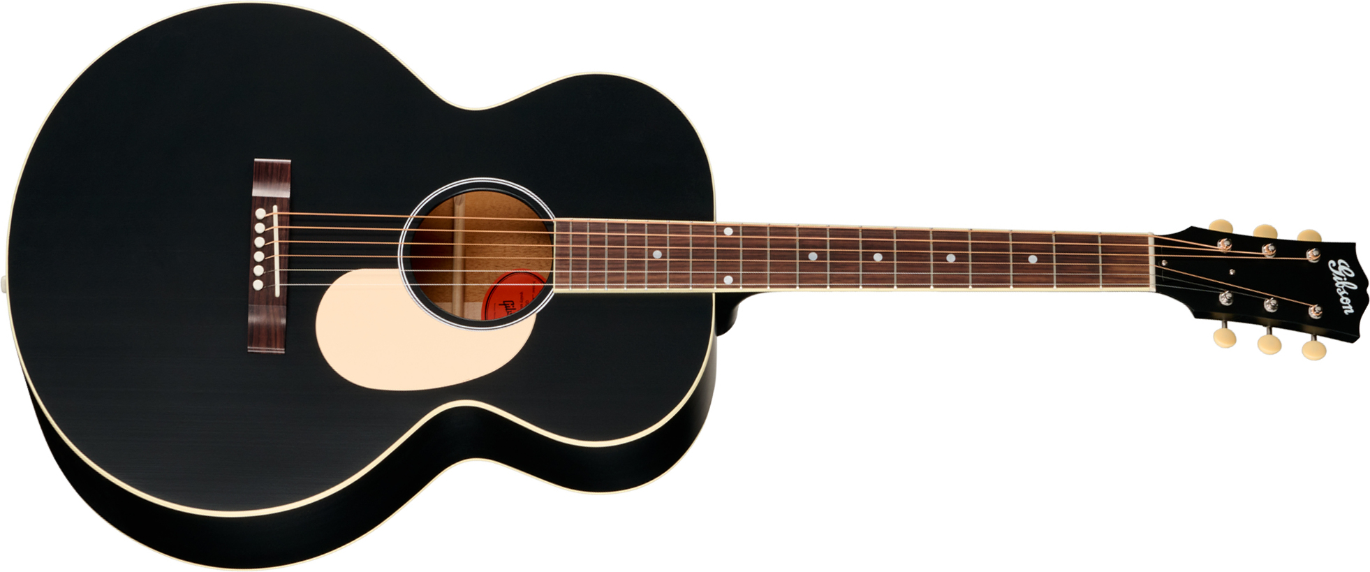 Gibson J185 Century 12-fret Jumbo Shsc Epicea Acajou Rw - Ebony - Folk-Gitarre - Main picture