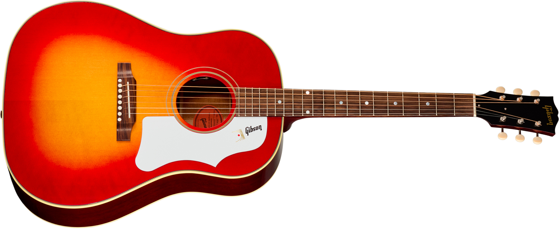 Gibson J45 60s Original (baggs Hifi Dna) Dreadnought Epicea Acajou Rw - Vintage Cherry Sunburst - Folk-Gitarre - Main picture