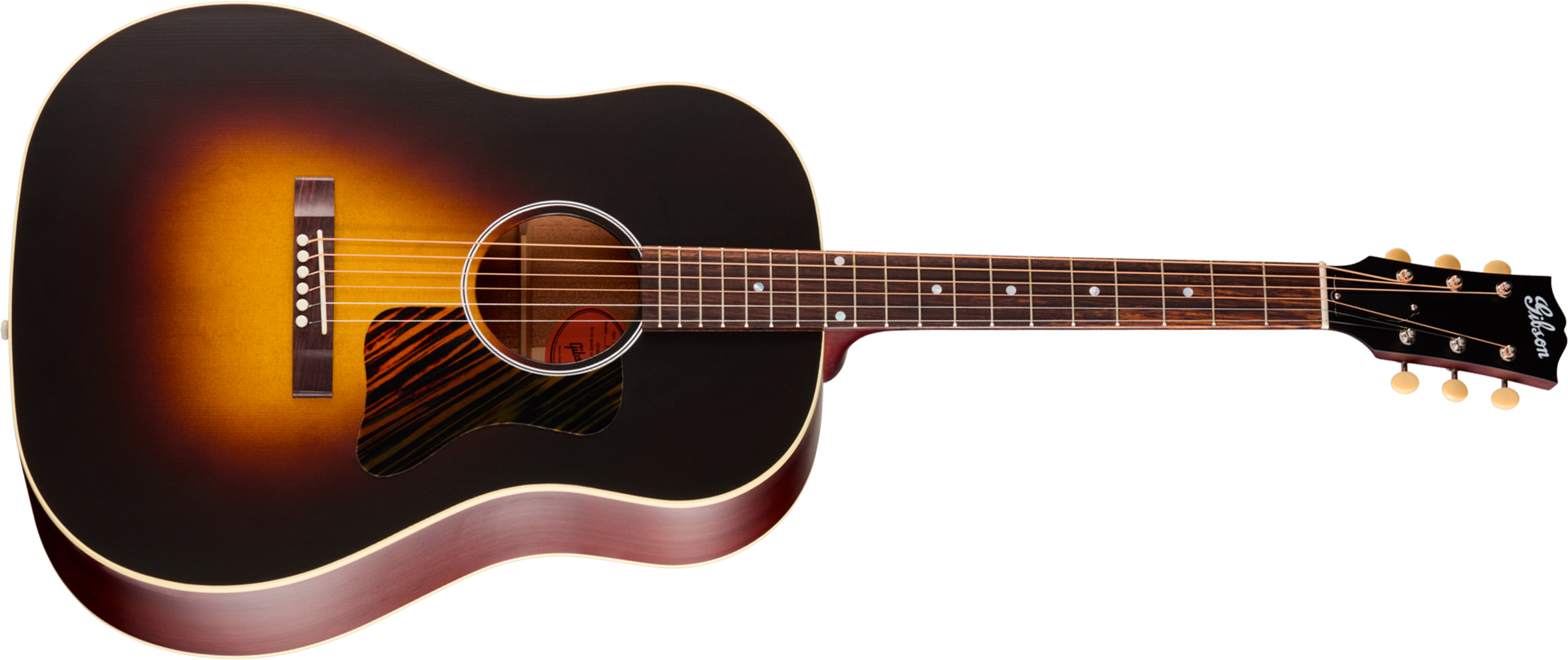Gibson J45 Century 12-fret Dreadnought Shsc Epicea Acajou Rw - Vintage Sunburst - Folk-Gitarre - Main picture