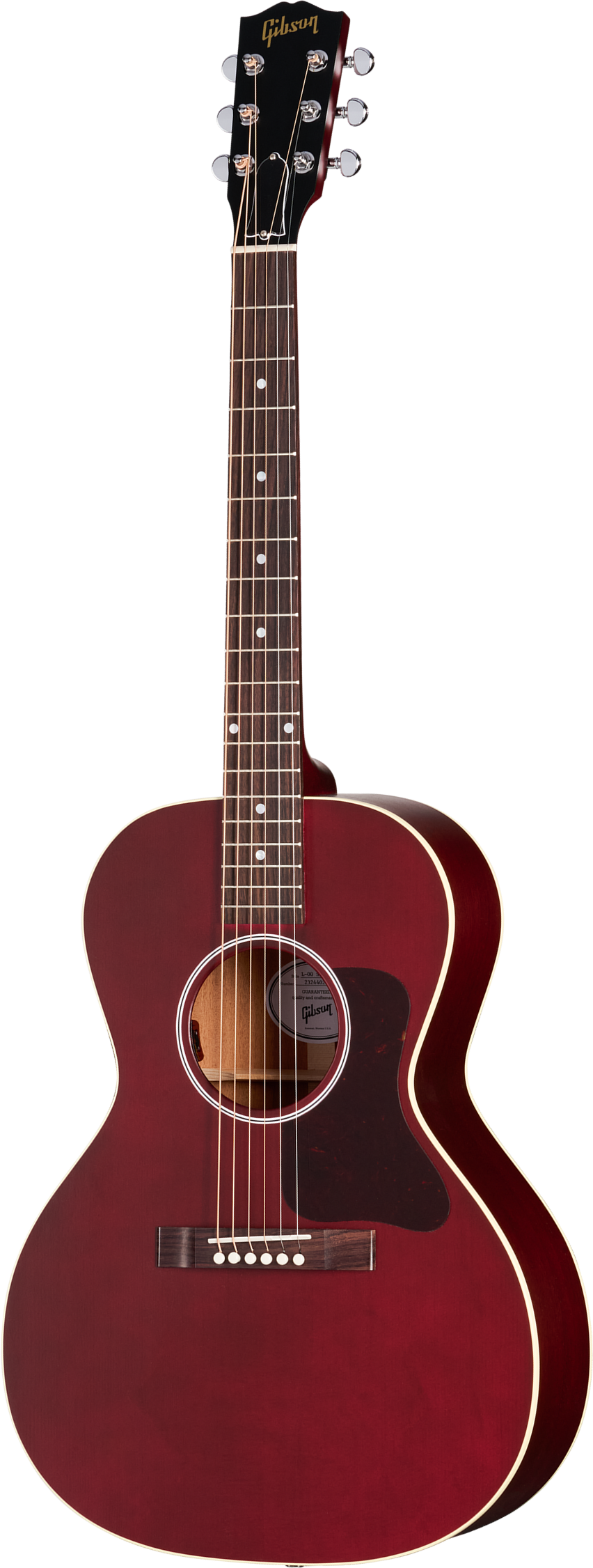 Gibson L-00 Special Modern Parlor Epicea Acajou Rw - Satin Wine Red - Folk-Gitarre - Main picture