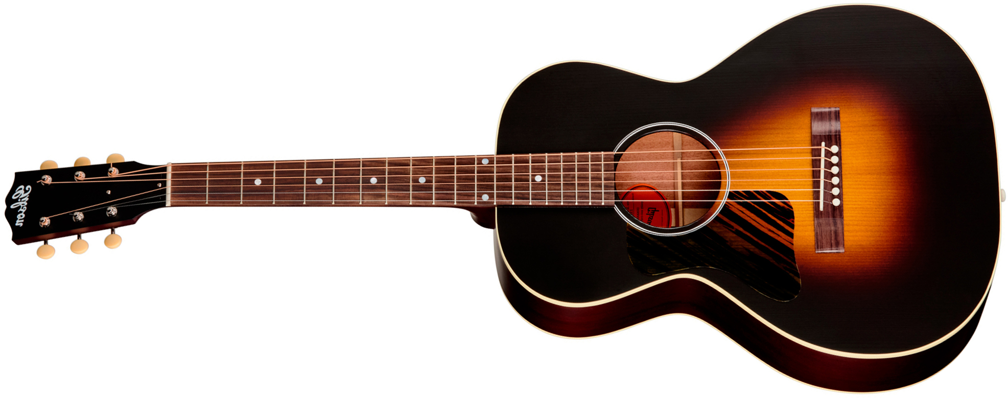 Gibson L00 Century 12-fret Lh Parlor Shsc Gaucher Epicea Acajou Rw - Vintage Sunburst Satin - Folk-Gitarre - Main picture