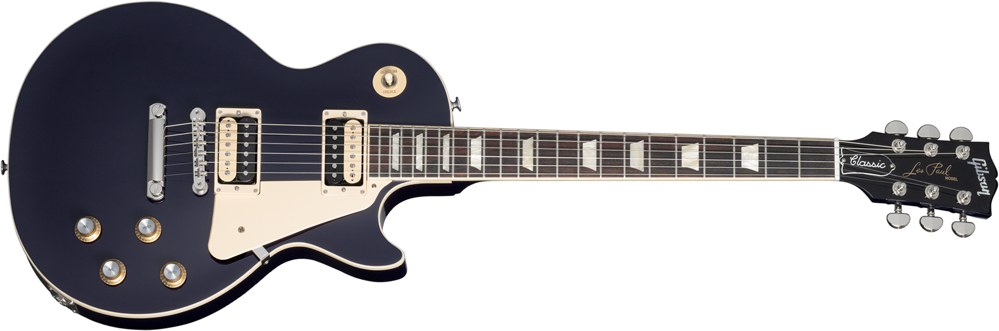 Gibson Les Paul Classic Modern Usa 2h Burstbucker 61 Ht Rw - Deep Purple - Single-Cut-E-Gitarre - Main picture