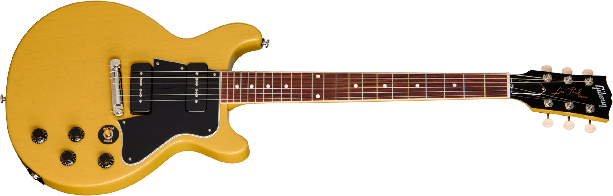Gibson Les Paul Special Dc Usa 2s P90 Ht Rw - Tv Yellow - Double Cut E-Gitarre - Main picture