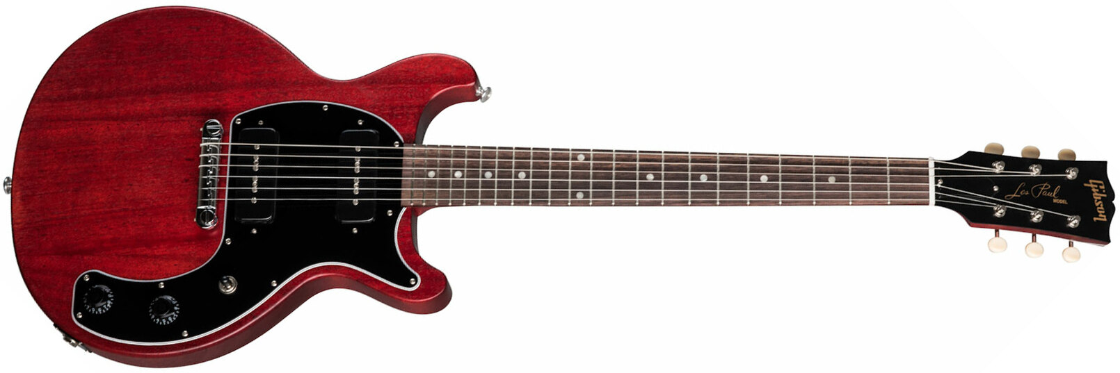 Gibson Les Paul Special Tribute Dc Modern 2p90 Ht Rw - Worn Cherry - Double Cut E-Gitarre - Main picture