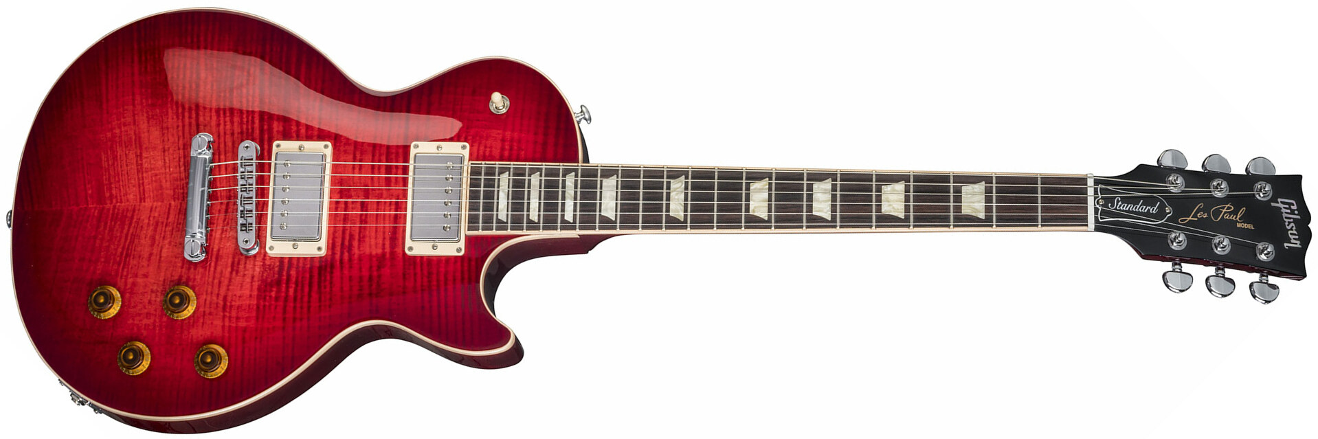 Gibson Les Paul Standard 2018 - Blood Orange Burst - Single-Cut-E-Gitarre - Main picture