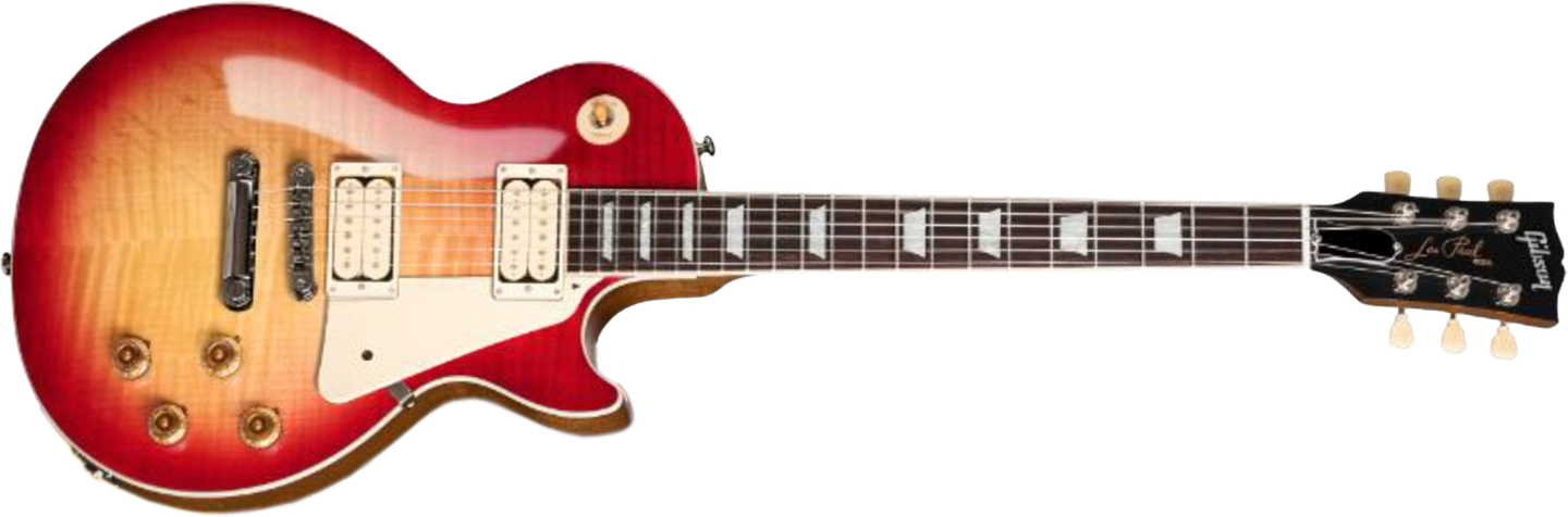 Gibson Les Paul Standard 50s Double Trouble 2h Ht Rw - Vintage Cherry Sunburst - Single-Cut-E-Gitarre - Main picture