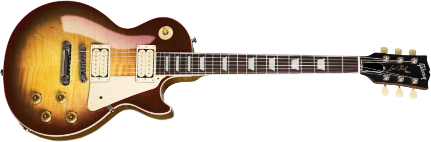 Gibson Les Paul Standard 50s Double Trouble 2h Ht Rw - Vintage Tobacco Sunburst - Single-Cut-E-Gitarre - Main picture