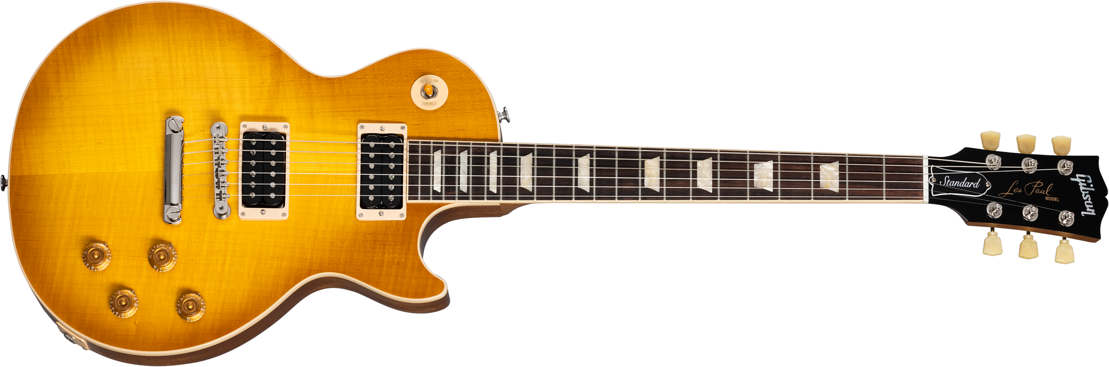Gibson Les Paul Standard 50s Faded 2024 2h Ht Rw - Vintage Honey Burst - Single-Cut-E-Gitarre - Main picture