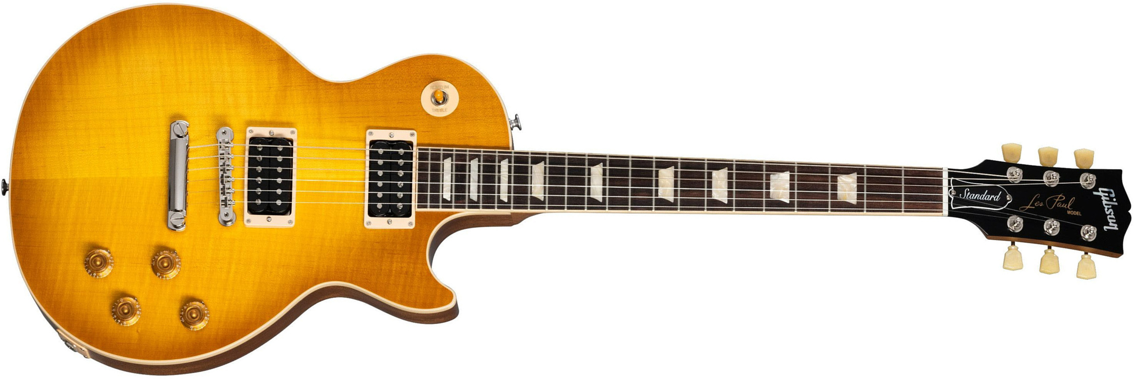 Gibson Les Paul Standard 50s Faded Original 2h Ht Rw - Vintage Honey Burst - Single-Cut-E-Gitarre - Main picture