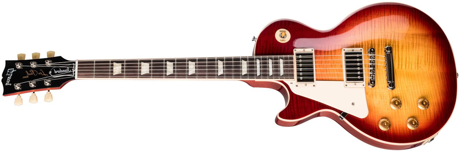 Gibson Les Paul Standard 50s Lh Gaucher 2h Ht Rw - Heritage Cherry Sunburst - E-Gitarre für Linkshänder - Main picture
