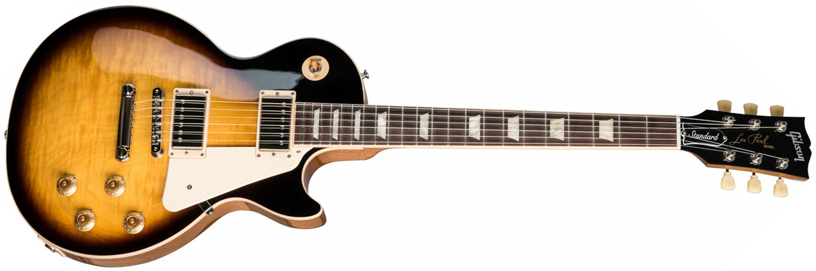 Gibson Les Paul Standard 50s Original 2h Ht Rw - Tobacco Burst - Single-Cut-E-Gitarre - Main picture