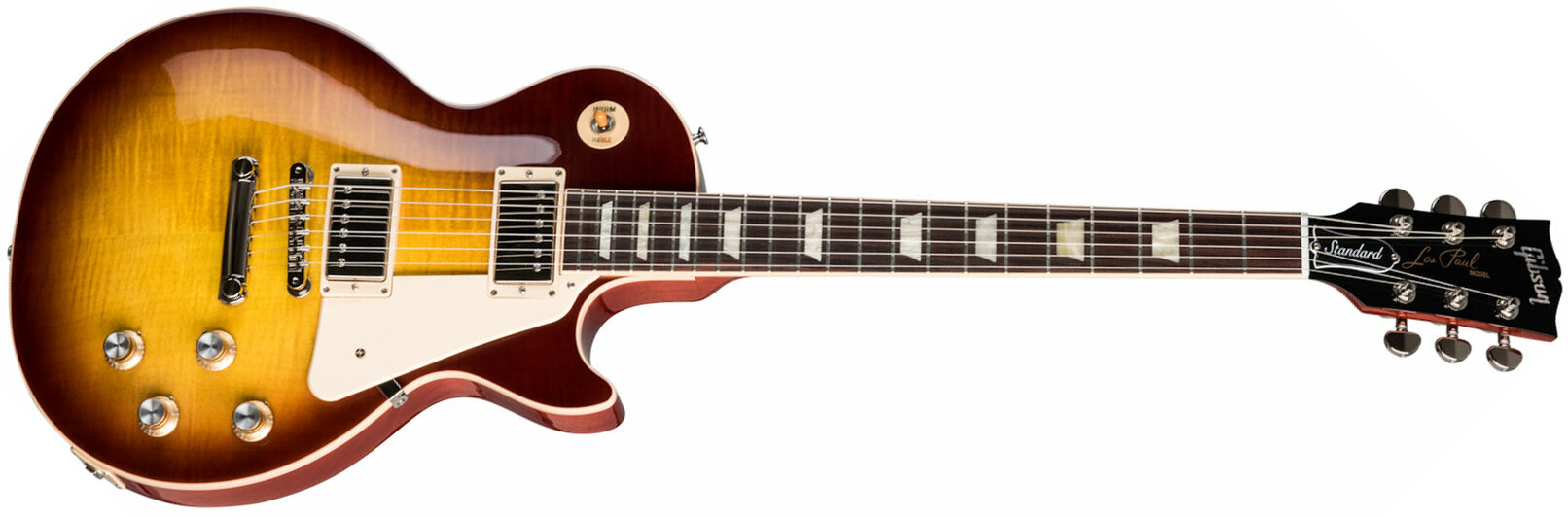 Gibson Les Paul Standard 60s 2h Ht Rw - Iced Tea - Single-Cut-E-Gitarre - Main picture