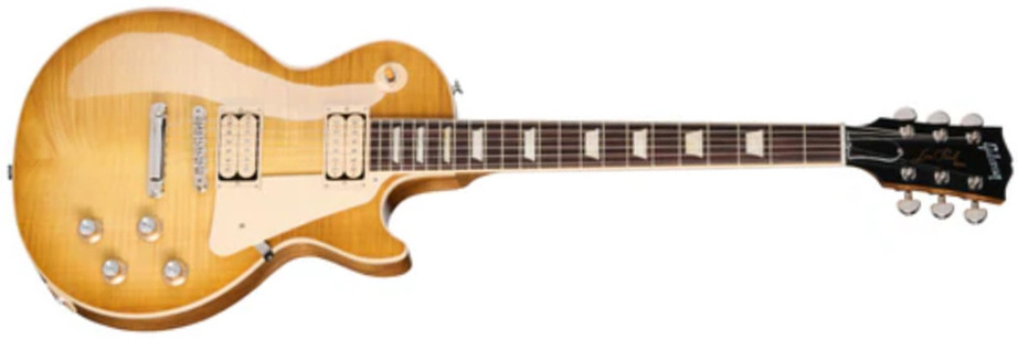 Gibson Les Paul Standard 60s Double Trouble Original Usa 2h Ht Rw - Vintage Honey Burst Gloss - Single-Cut-E-Gitarre - Main picture