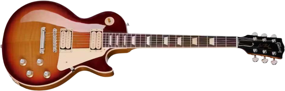 Gibson Les Paul Standard 60s Double Trouble Original Usa 2h Ht Rw - Vintage Bourbon Burst - Single-Cut-E-Gitarre - Main picture