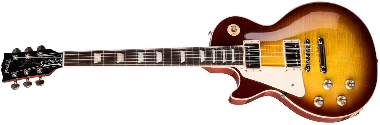 Gibson Les Paul Standard 60s Lh Gaucher 2h Ht Rw - Iced Tea - E-Gitarre für Linkshänder - Main picture