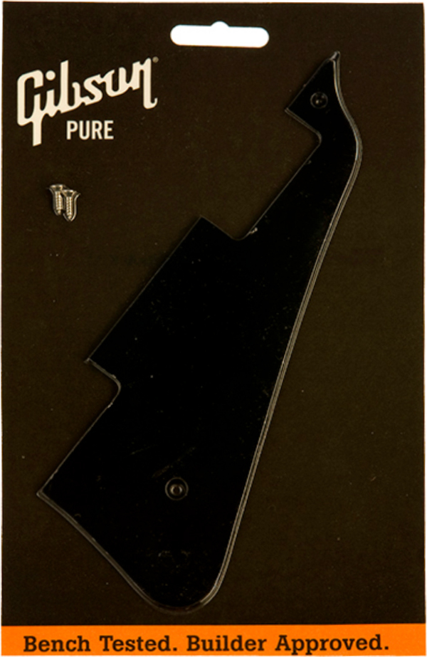Gibson Les Paul Studio 1-ply Pickguard Black - Schlagbrett - Main picture