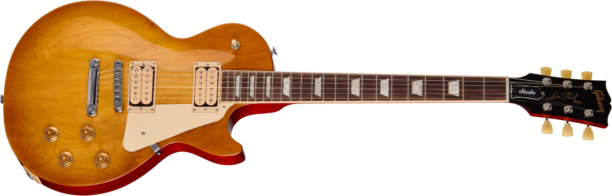 Gibson Les Paul Studio Double Trouble Original  2h Ht Rw - Dirty Lemon Burst - Single-Cut-E-Gitarre - Main picture